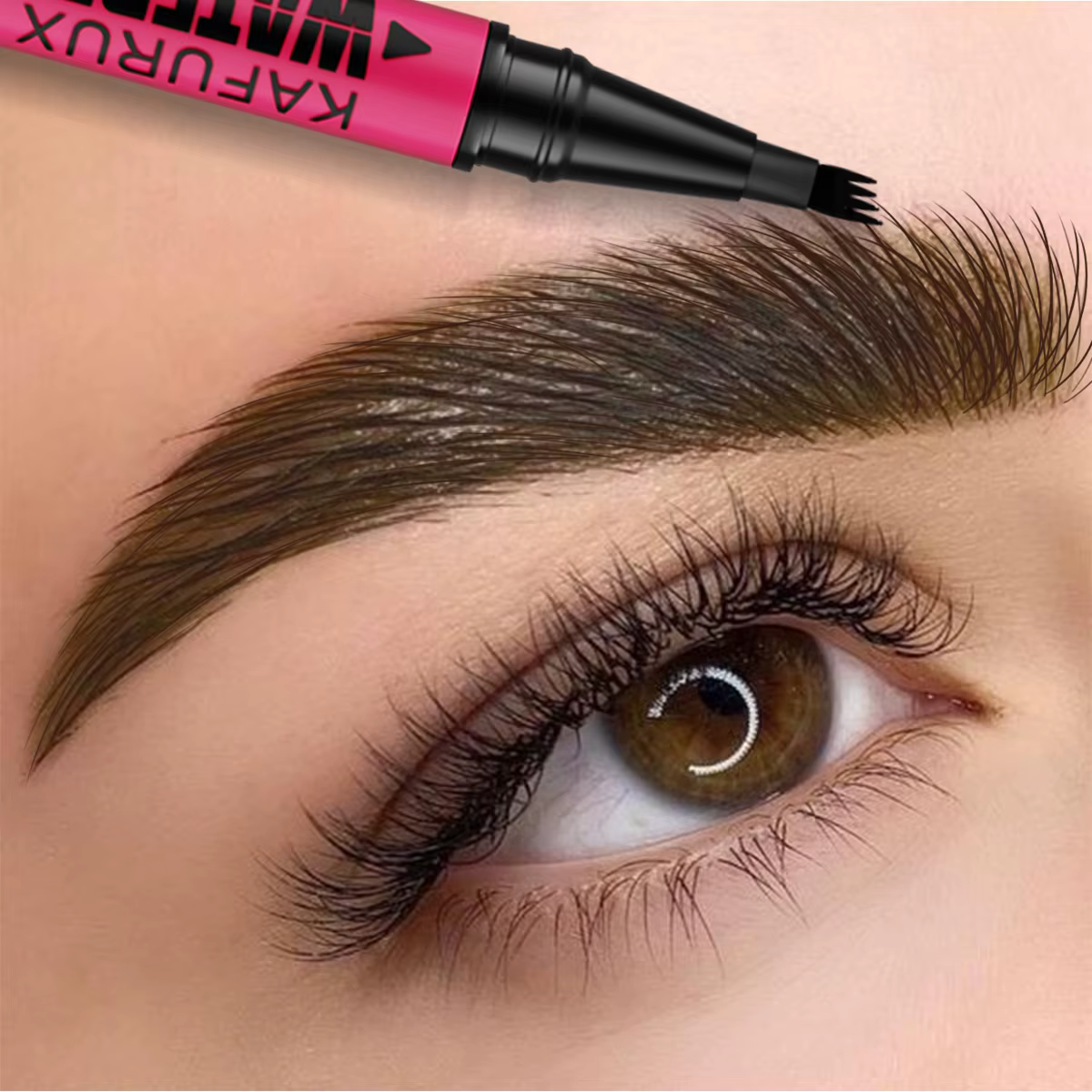 Stylo à sourcils étanche 3 couleurs