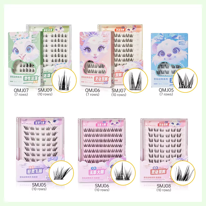 Yelix-Faux-cils naturels sans colle