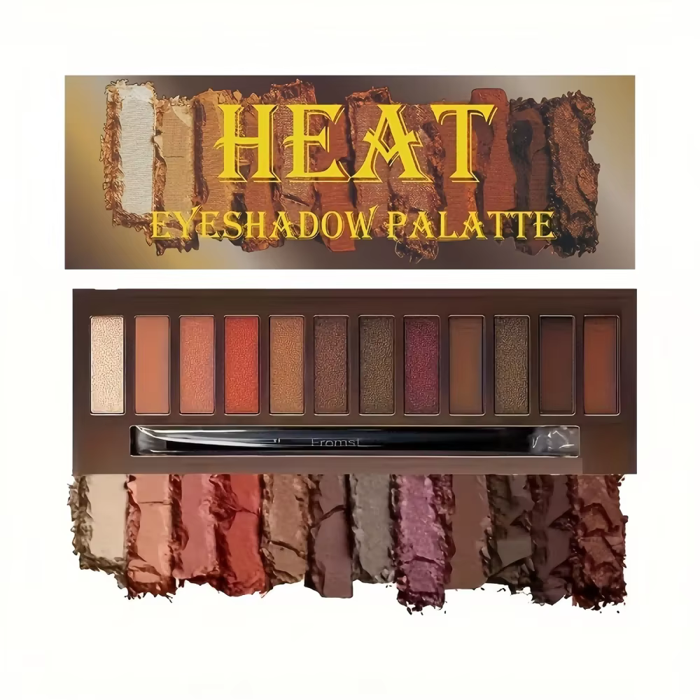 Palette de fards à paupières 12 couleurs