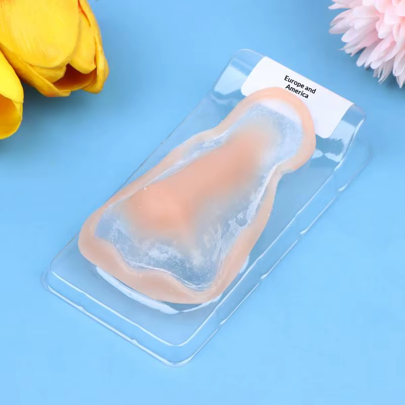 Faux nez en silicone professionnel pour maquillage, effets spéciaux, respectueux de la peau, naturel, réutilisable, prothèse faciale pour maquillage de scène