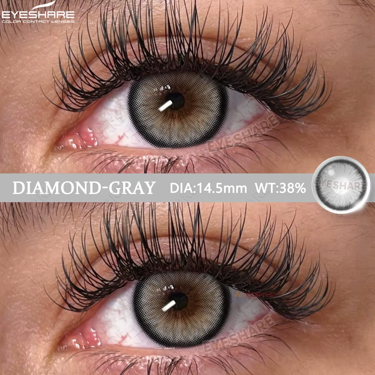 EYESHARE 1 paire de lentilles de myopie