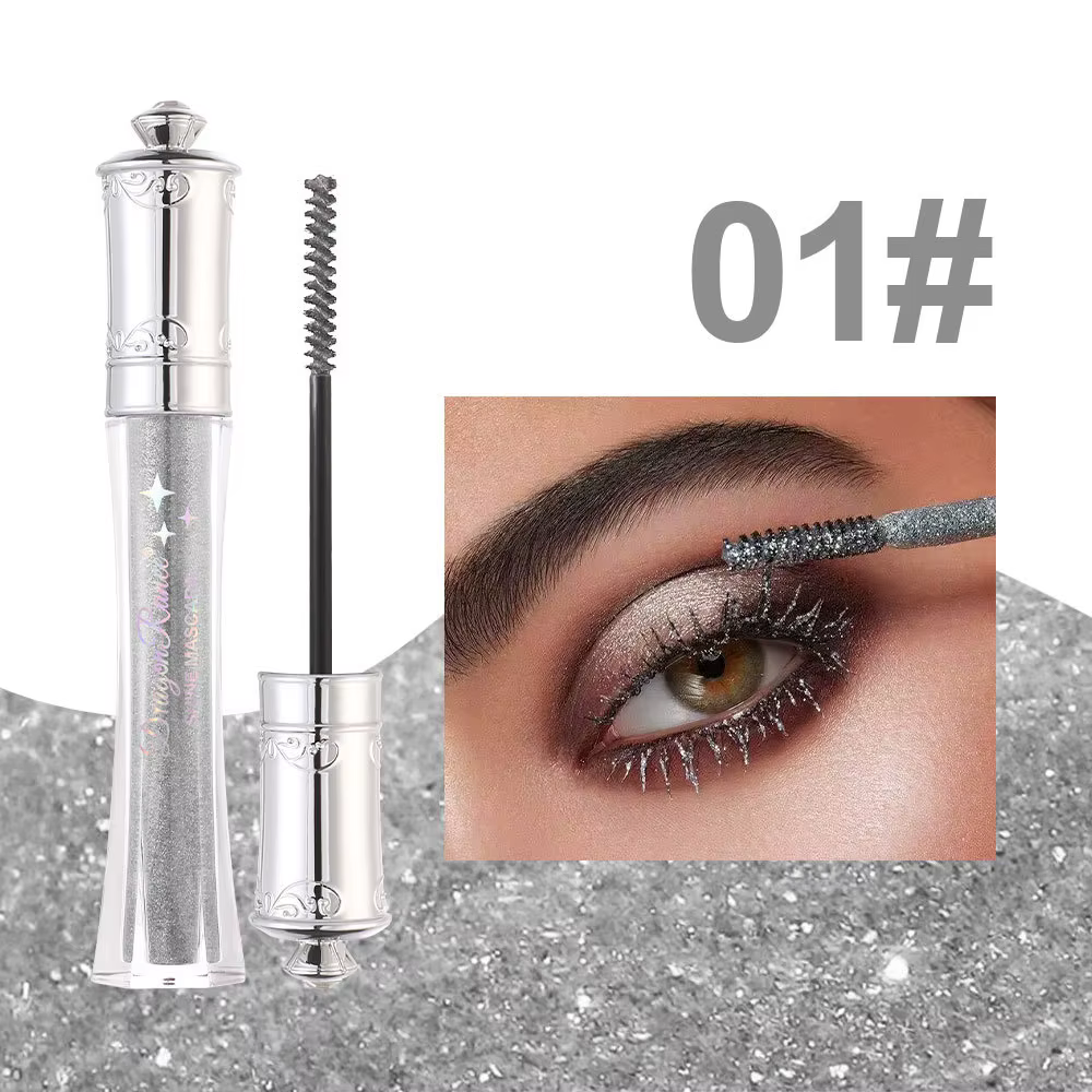 Mascara coloré nacré brillant