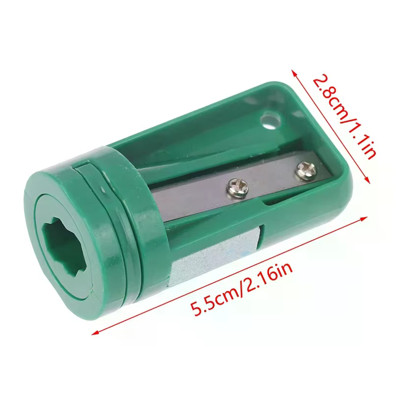Affûteur de crayon de charpentier pour menuiserie, rasoir, affûtage étroit pour outils à main pour le travail du bois