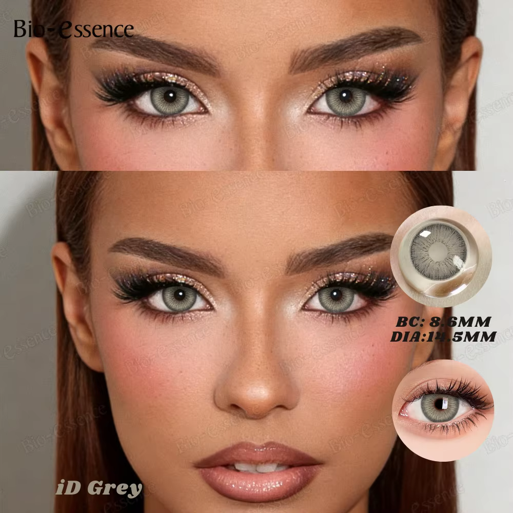 Lentilles de contact colorées Bio-essence Grey Eyes