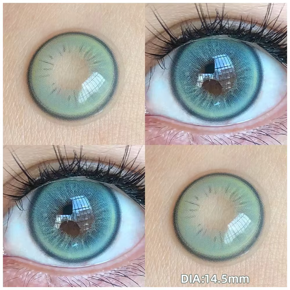 1 Paire (2pcs) Myopie Lentilles De Contact Pour Les Yeux Élèves contrevenants