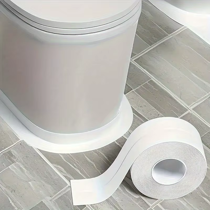 Ruban adhésif imperméable pour salle de bain! Pour baignoires, douches et plus. Anti-fuite, Anti-moisissure, Application facile.
