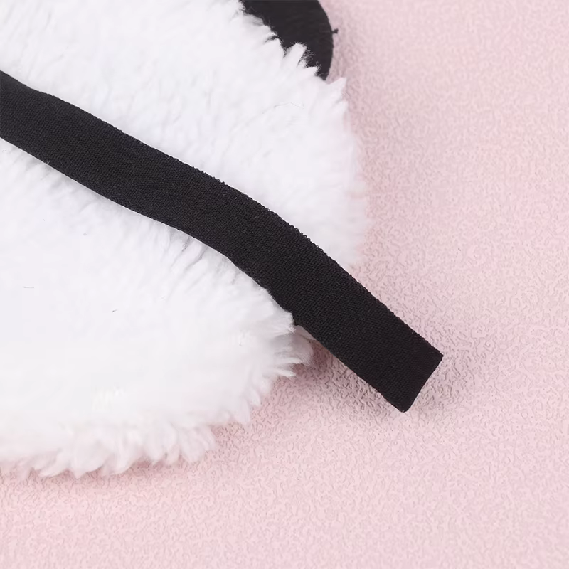 Masque facial en peluche Panda pour les yeux