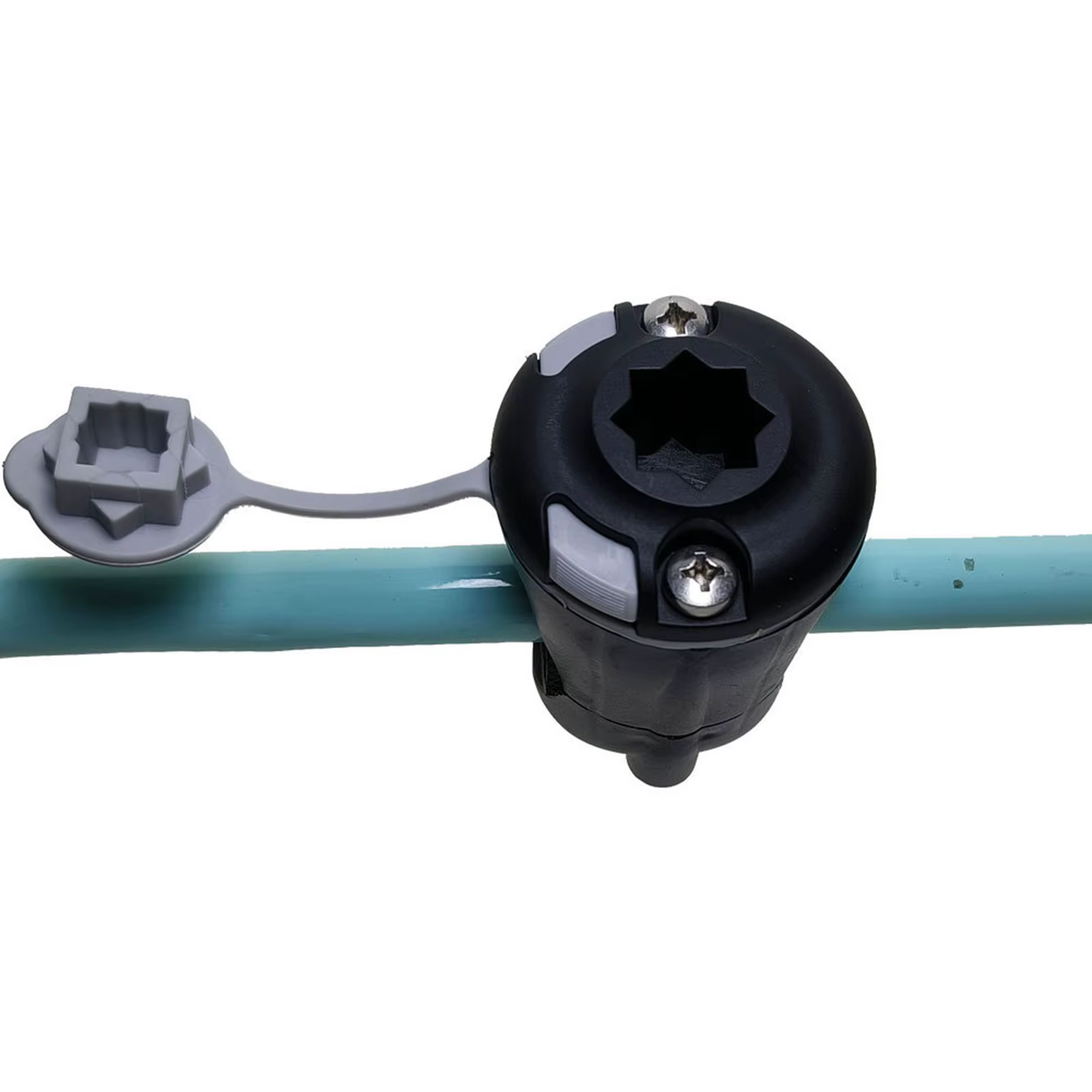 Support de Rail de Kayak pour Rail rond ou carré de 0.47 à 1/2, Base de serrage pour canne à pêche, pour bateau, Yacht, canoë, support de canne à pêche