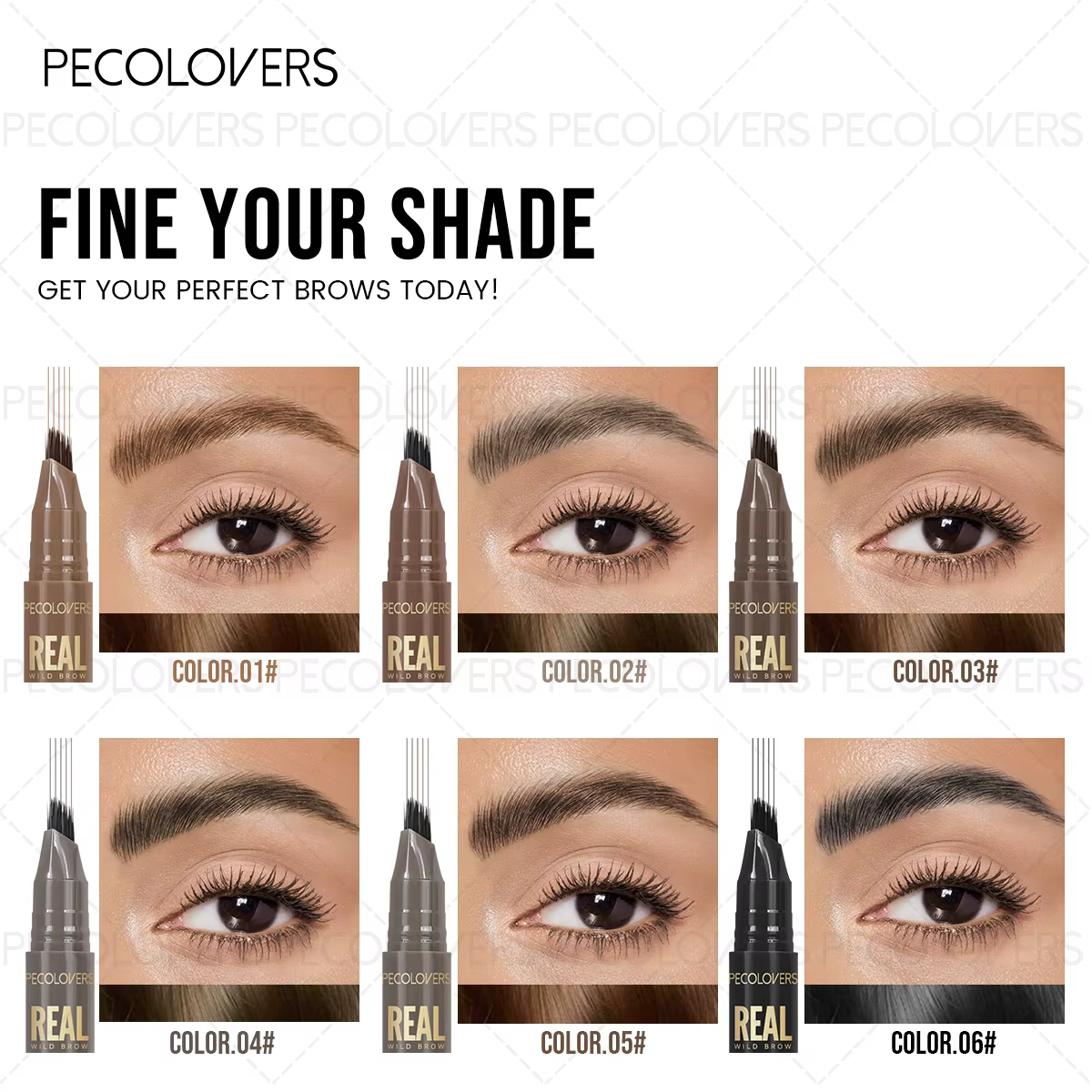 Crayon à sourcils liquide multifonctionnel