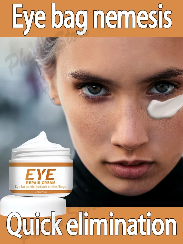 Crème pour les yeux Démaquiller les poches Gonflement loin du travail sous les yeux