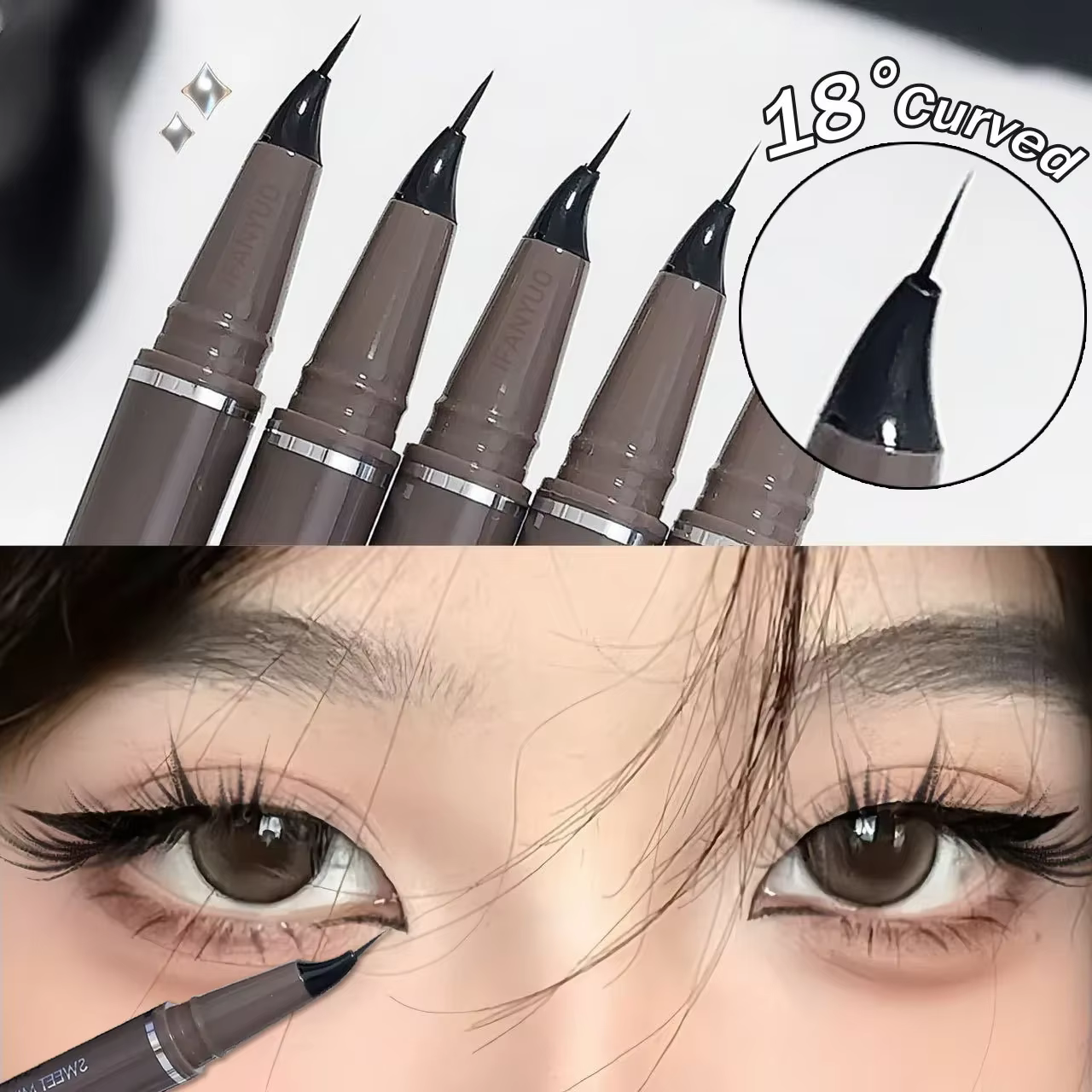 Stylo Eyeliner incurvé