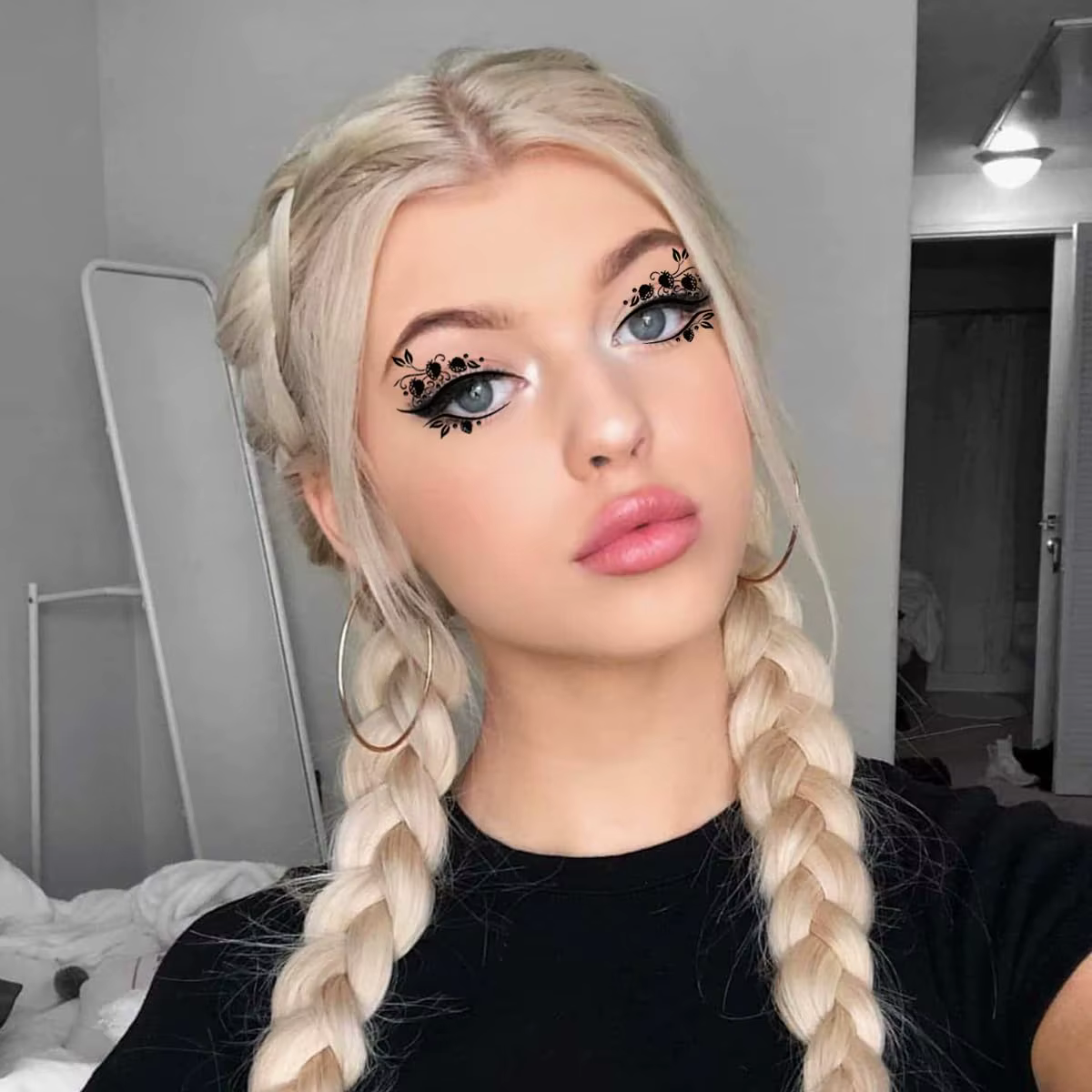 30 paires de tatouage temporaire pour les yeux