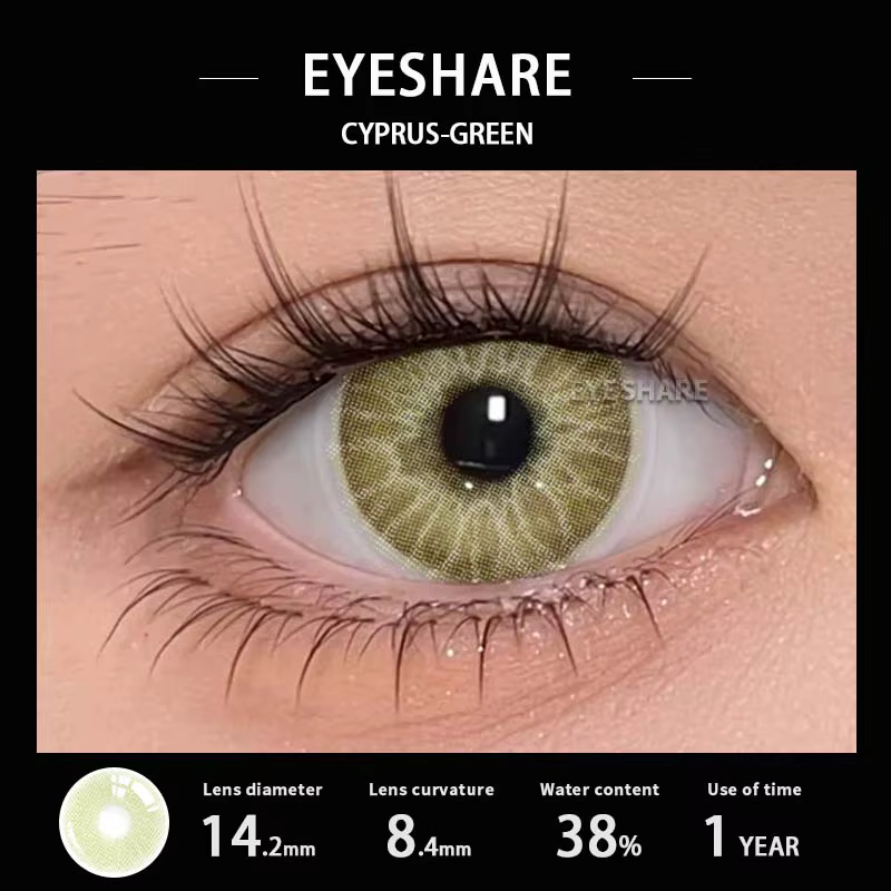 Lentilles de Contact Colorées Bleu Clair