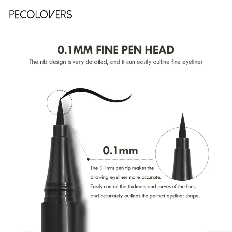 Stylo Eyeliner liquide lisse 5 pièces/ensemble