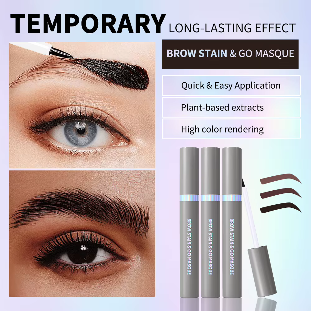 Masque colorant pour sourcils