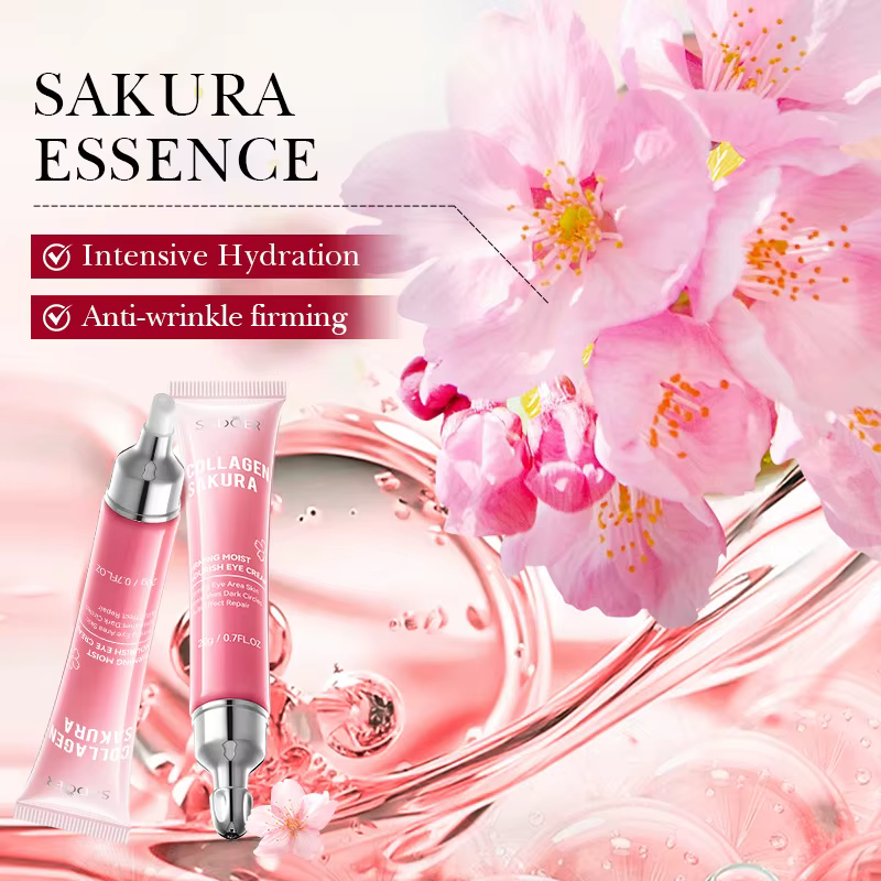 SADOER Sakura crème pour les yeux Anti cernes élimination