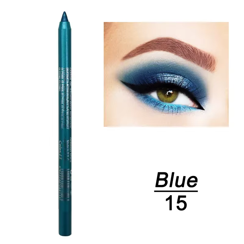 Stylo Eyeliner coloré 6 couleurs