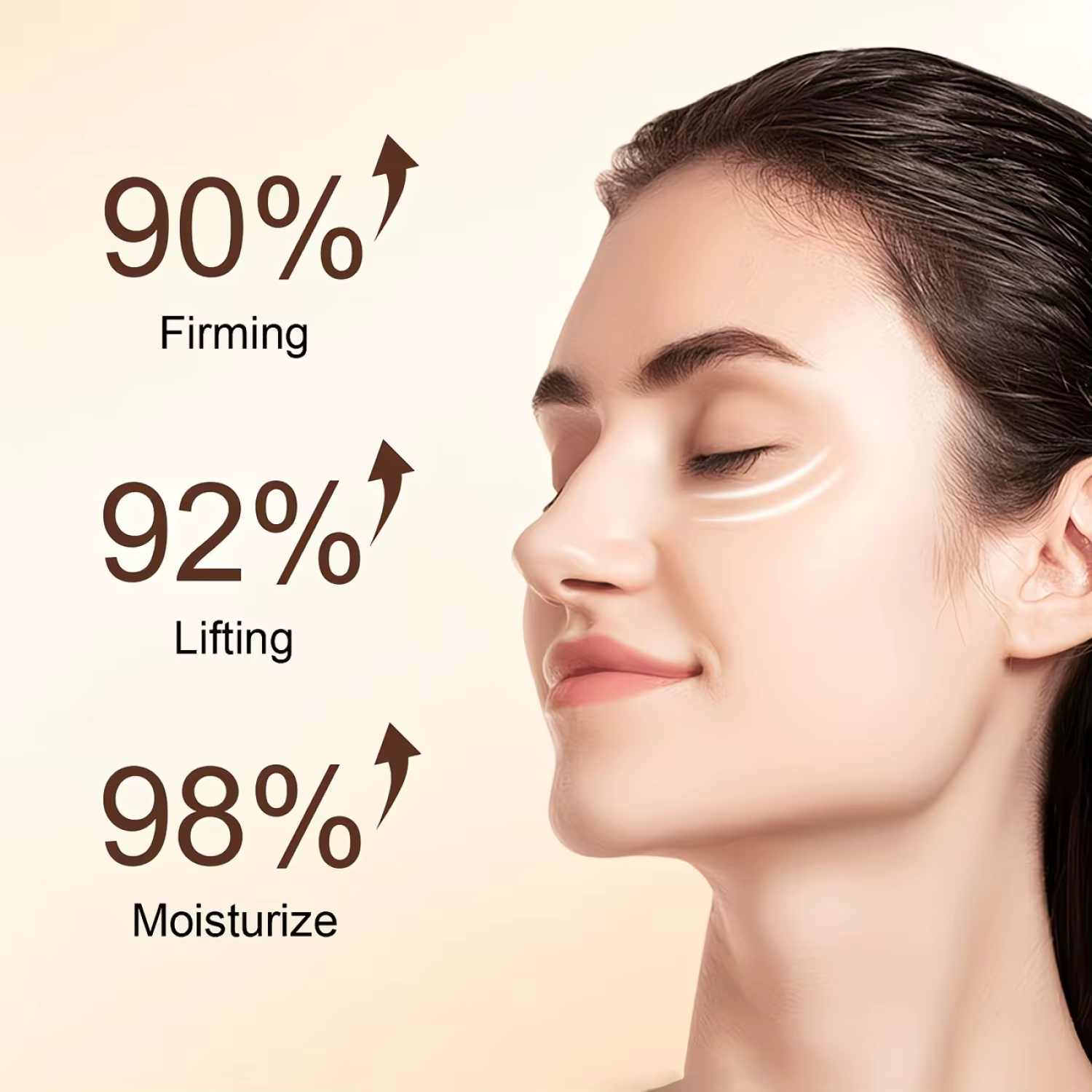 Water ice levin Crème Contour des Yeux au Rétinol Raffermissante Hydratante Anti-Âge à l'Acide Hyaluronique Collagène Volume Revivifiant