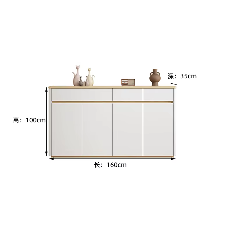 Meubles de salon élégants et simples, design tendance, armoire de rangement gain de place, meuble de rangement de luxe léger, mobilier de maison