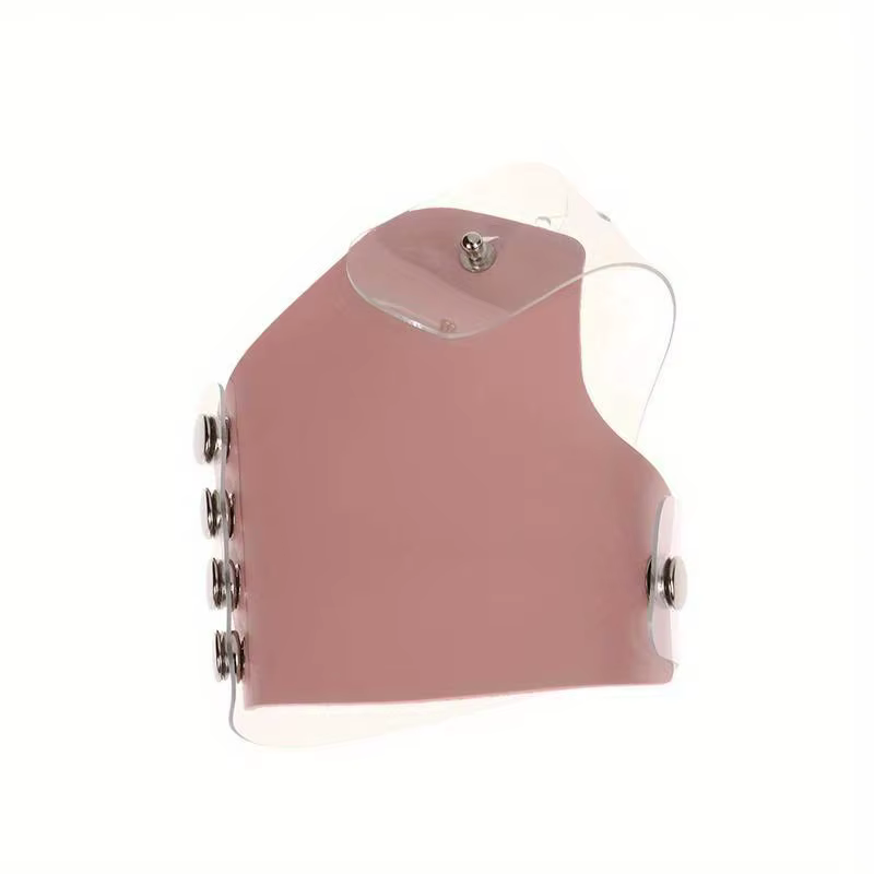 Gant de maquilleur transparent 1 pièce – Outil de beauté hypoallergénique et multifonctionnel pour le mélange de fond de teint, de fard à joues et de fard à paupières