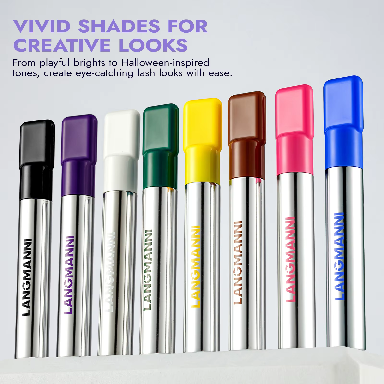 Mascara vert 8 couleurs