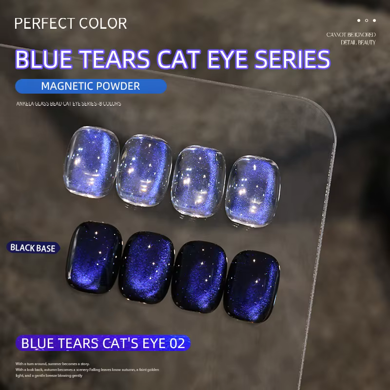 PARPECT COLOR Série œil de chat larmes bleues