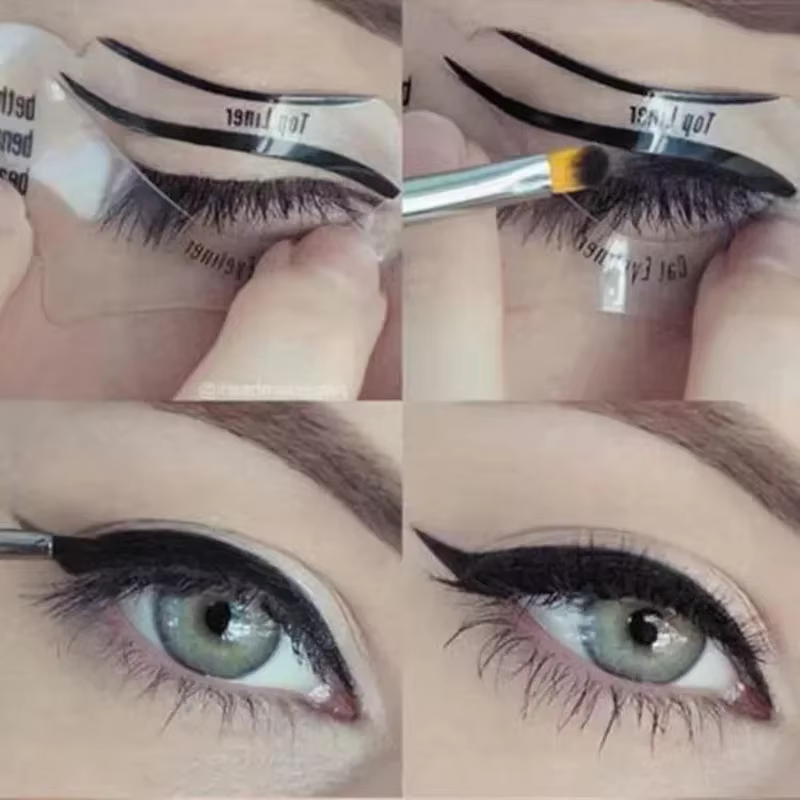 Pochoirs pour Eyeliner ailés