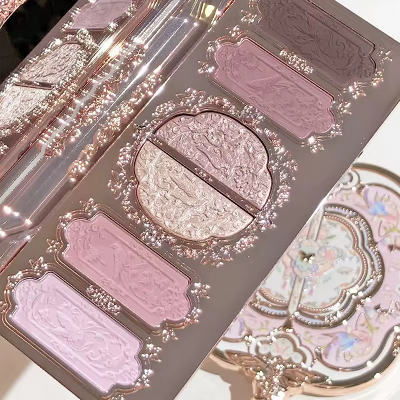 Flower Knows – Palette de fards à paupières 6 couleurs en relief