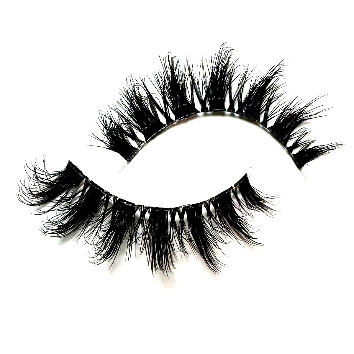 10 paires de Faux cils 6D Super moelleux et vaporeux