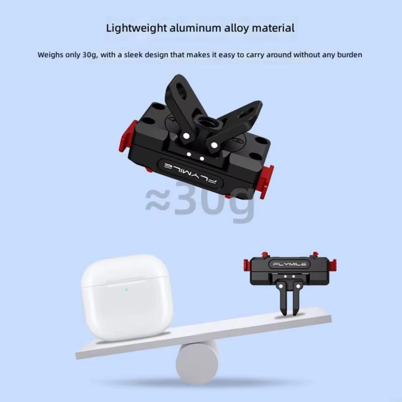 Base magnétique à détachement rapide, Rotation à 360 degrés pour accessoires caméra sport support F19E