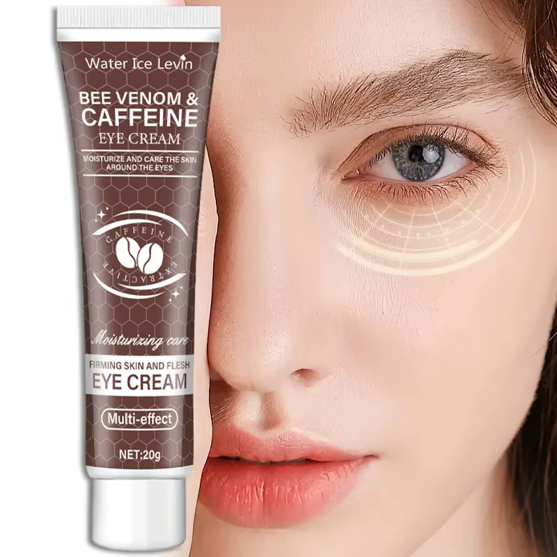 Crème pour les yeux au venin d'abeille et à la caféine