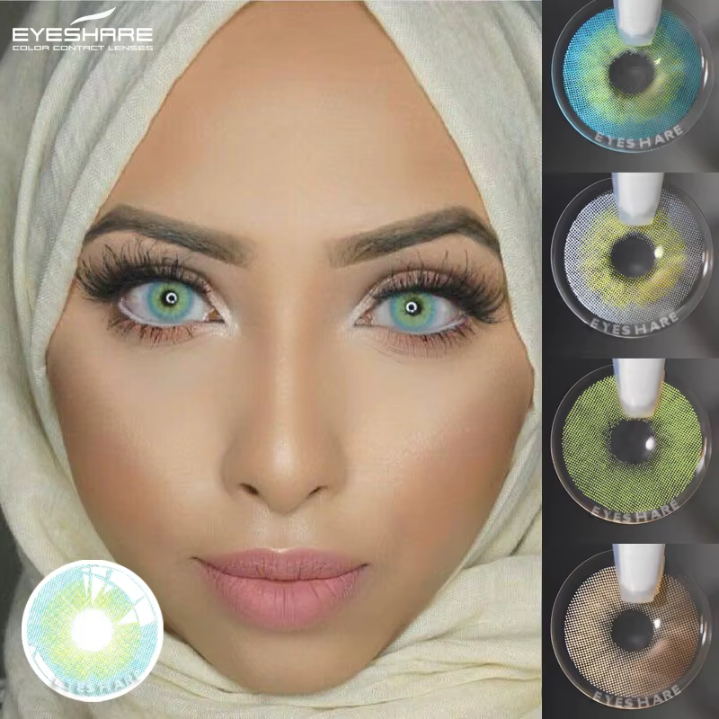 EYESHARE lentilles de contact de couleur pour les yeux 2 pièces
