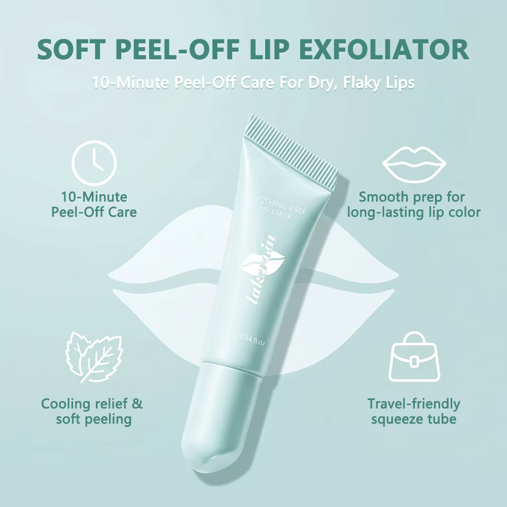 Masque exfoliant doux pour les lèvres