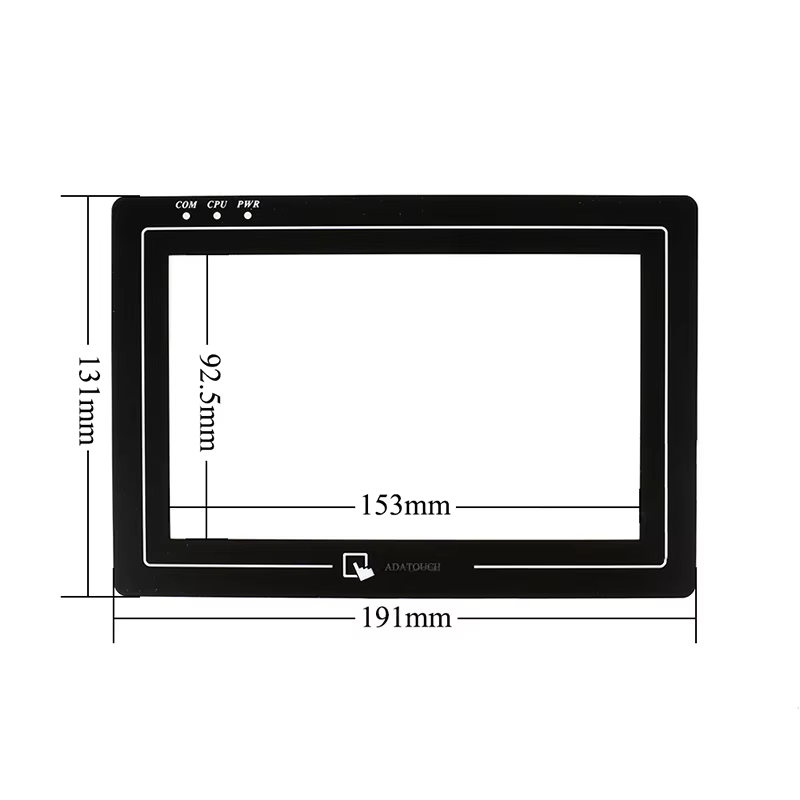 Écran tactile en verre MT6070iH flambant neuf pour WEINVIEW MT6070iH 800*480 Écran tactile et film de protection avant