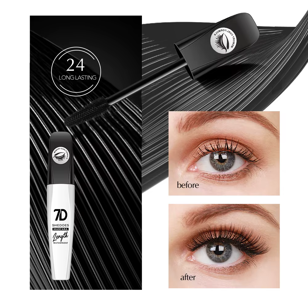 Nouveau Mascara 7D en Fibre Imperméable