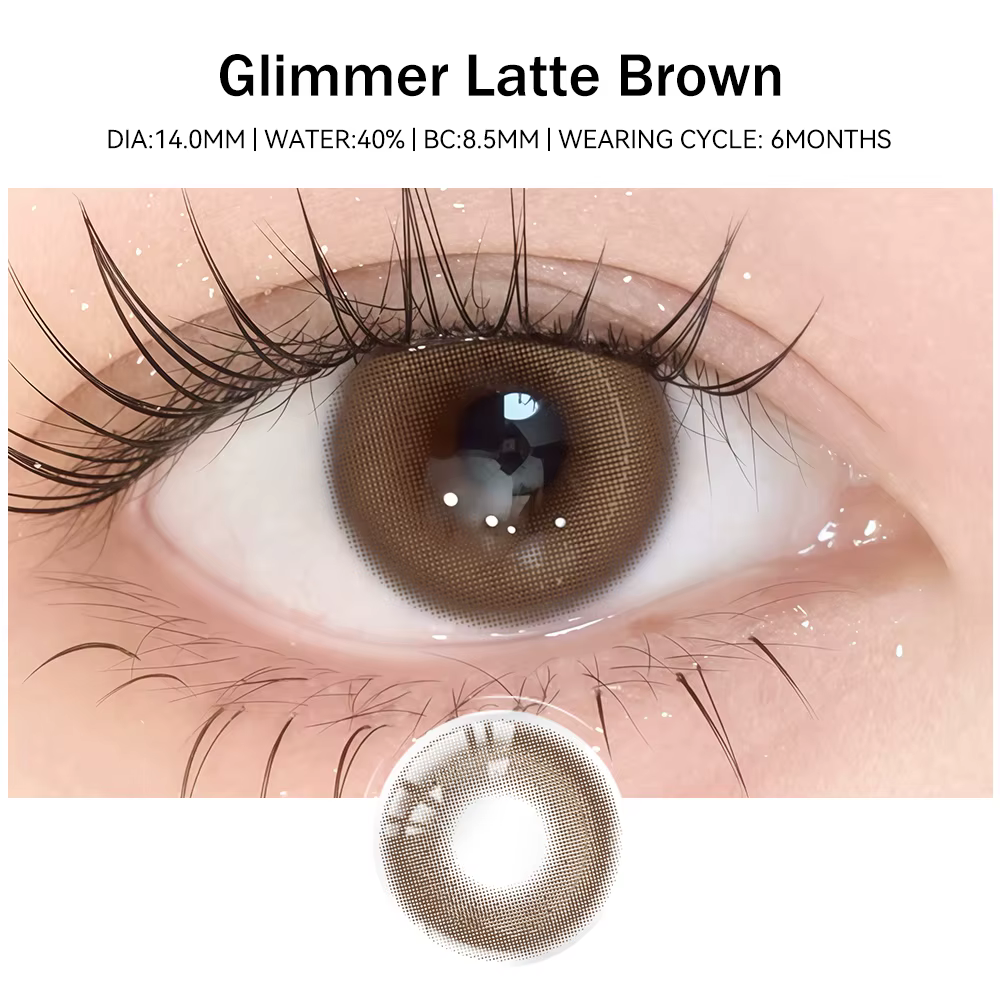 1Pair lentilles de Contact à motif spécial pour les yeux couleur beauté élèves Cosplay