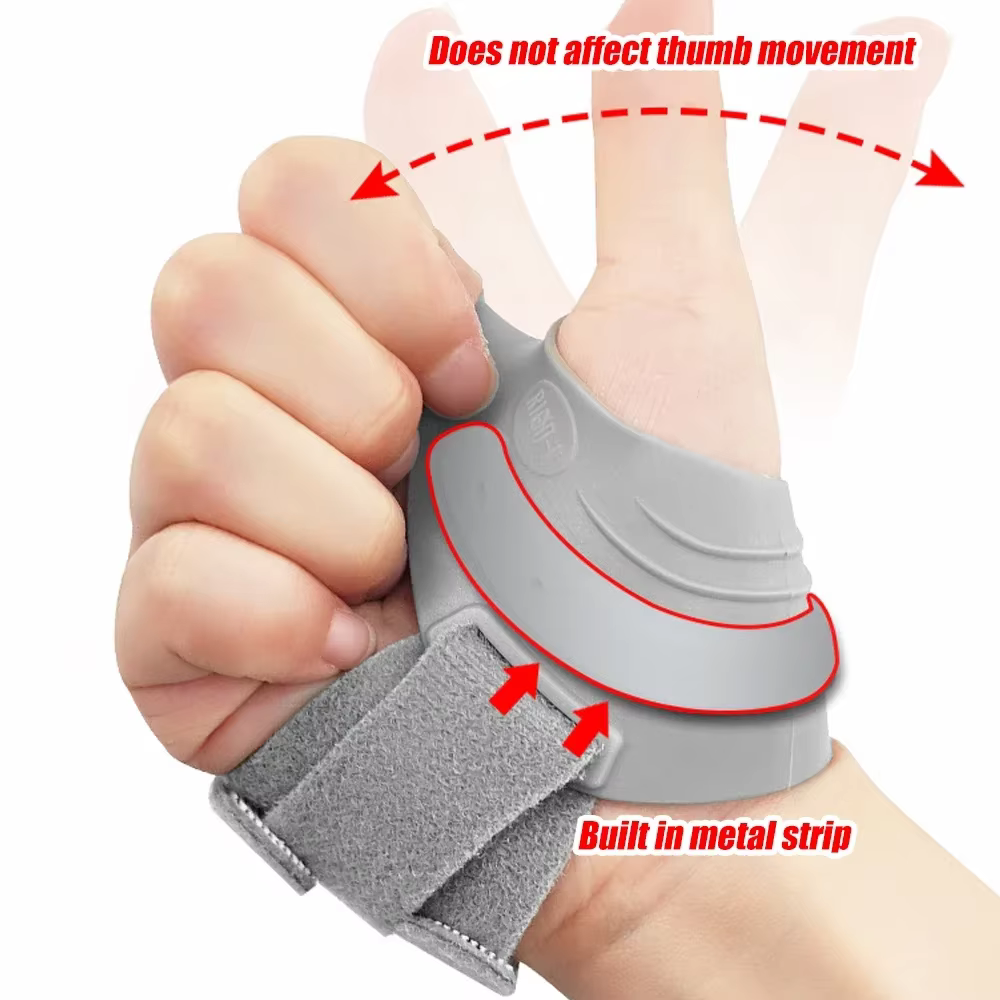 Attelle de pouce pour orthèse articulaire, 1 pièce, attelle de pouce, Support pour l'arthrose, la soulagement de la douleur et la tendinite, légère et respirante, unisexe