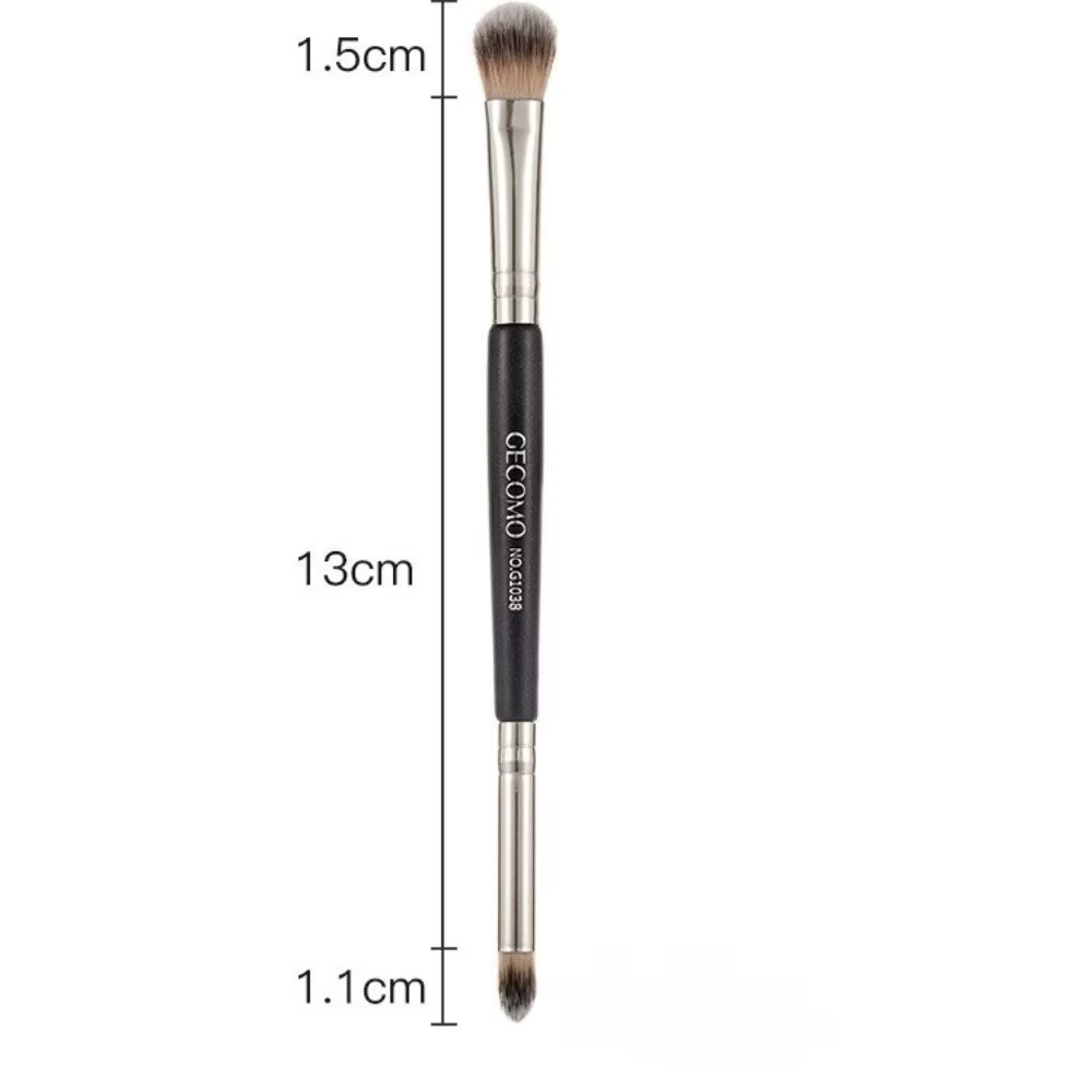 Pinceaux à maquillage double embout pour les yeux