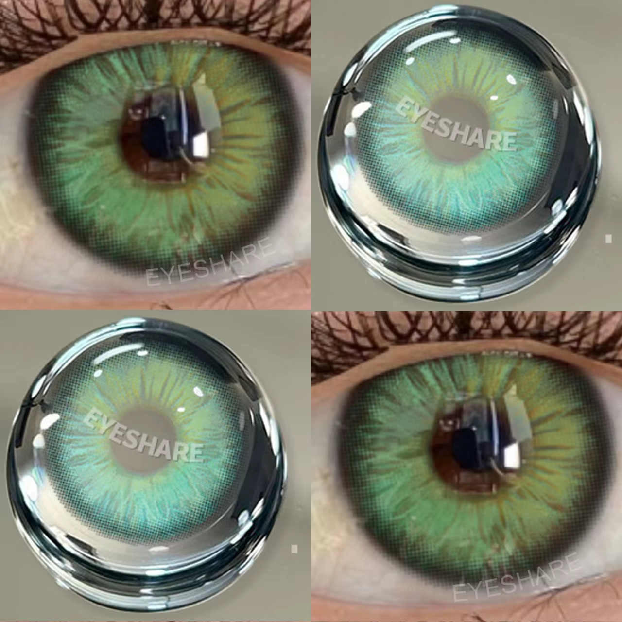 EYESHARE lentilles de Contact de couleur grise pour les yeux lentille
