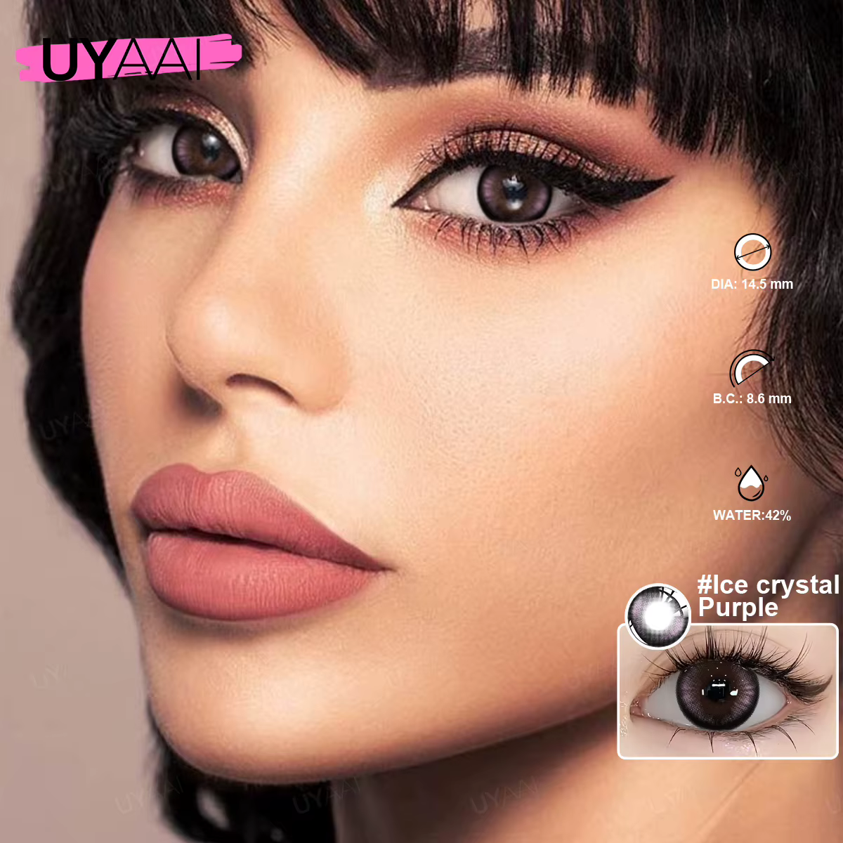 UYAAI nouvelles lentilles de Contact de couleur pour les yeux cosmétiques
