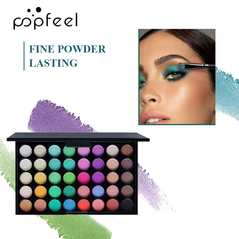 Palette de fards à paupières POPFEEL 40 couleurs