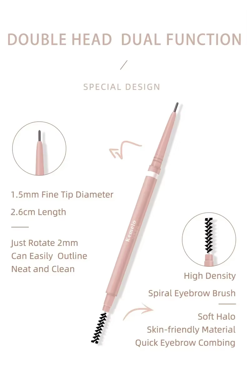 Crayon à sourcils Ultra fin à Double extrémité