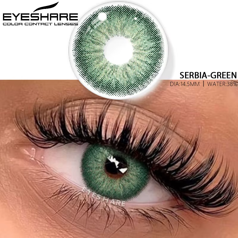 EYESHARE 1 paire de lentilles de Contact de couleur pour les yeux cosmétiques