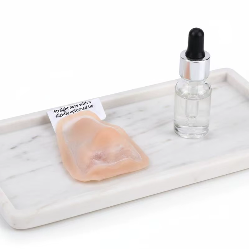 Faux nez en silicone professionnel pour maquillage, effets spéciaux, respectueux de la peau, naturel, réutilisable, pour maquillage de scène, prothèse faciale