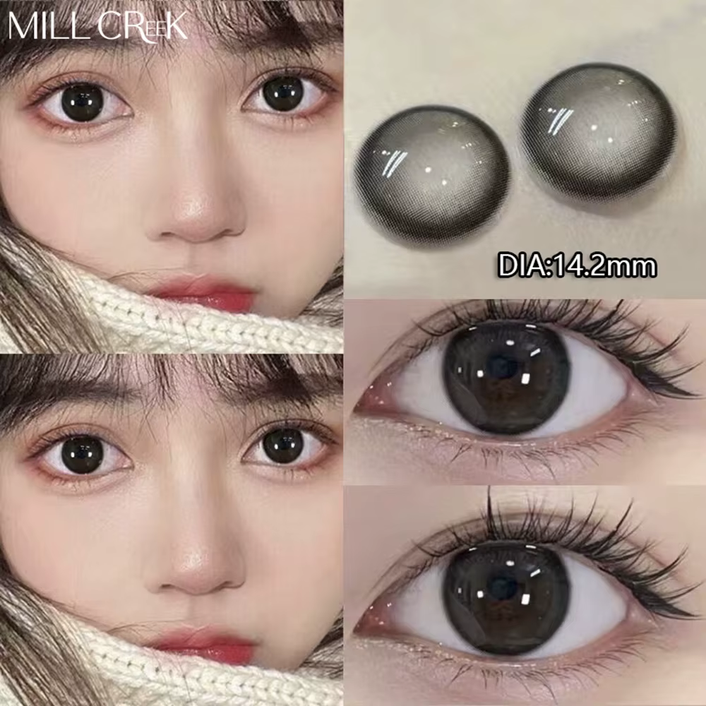 MILL CREEK 2 pièces lentilles de Contact yeux naturels avec myopie Prescription