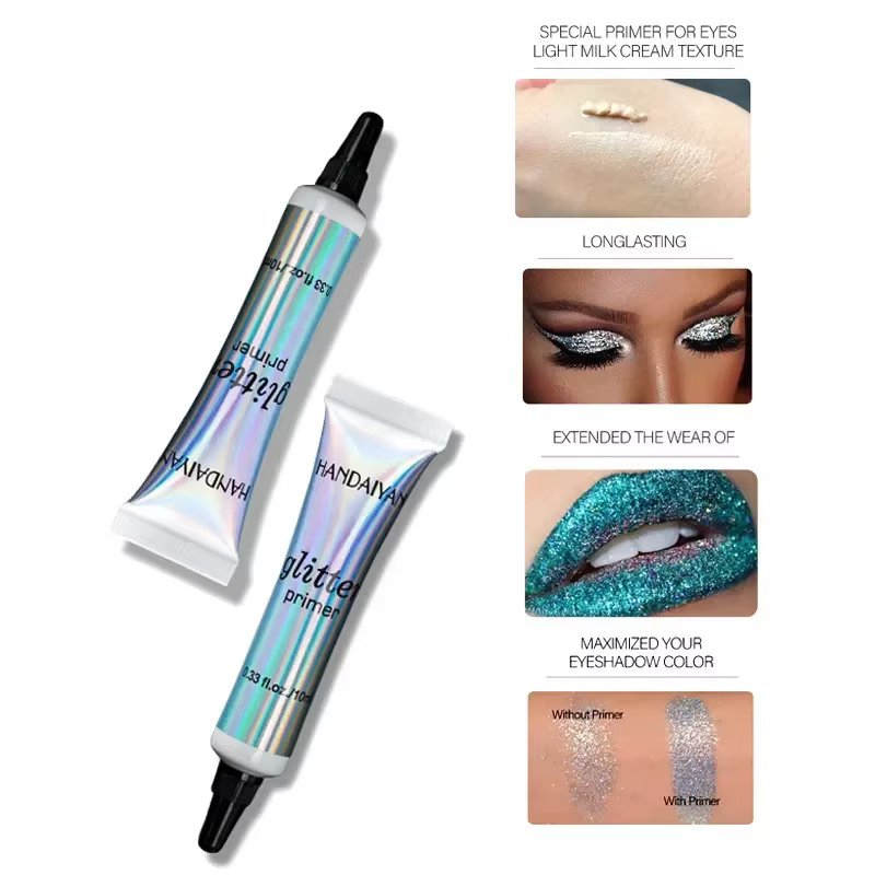 Base de maquillage à paillettes