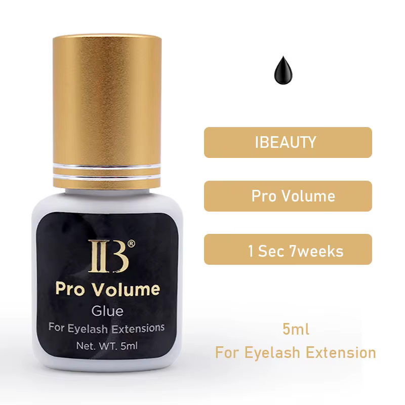 IBeauty Extension de cils Cola Pro Volume colle 1S sec longue durée 7 semaines corée fournitures adhésives originales 5ml outils de maquillage