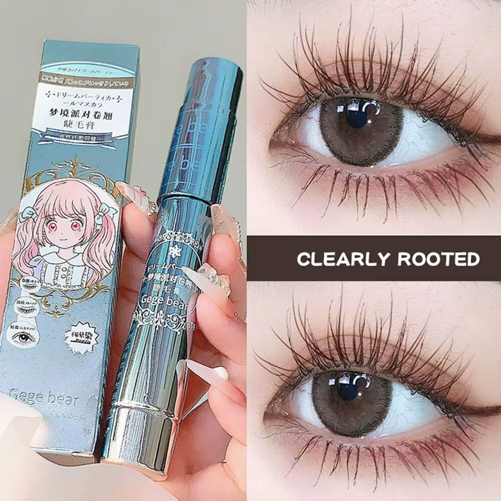 Gege Bear-Mascara bouclé noir fleur de soleil