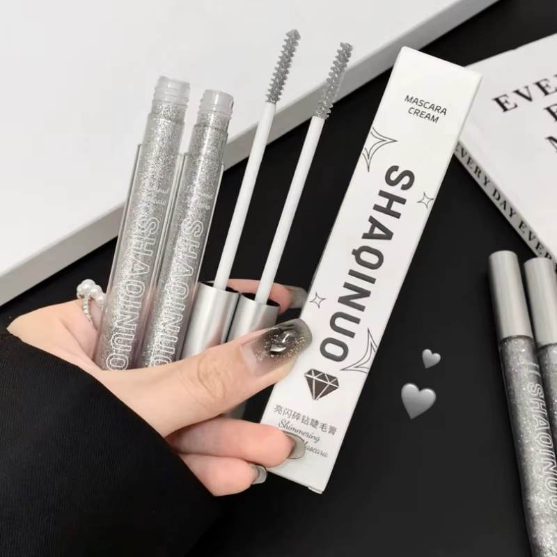 Mascara diamant scintillant