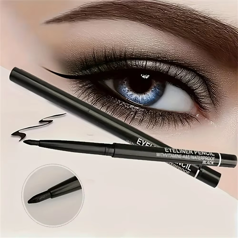 Crayon Eyeliner noir imperméable et résistant à la sueur